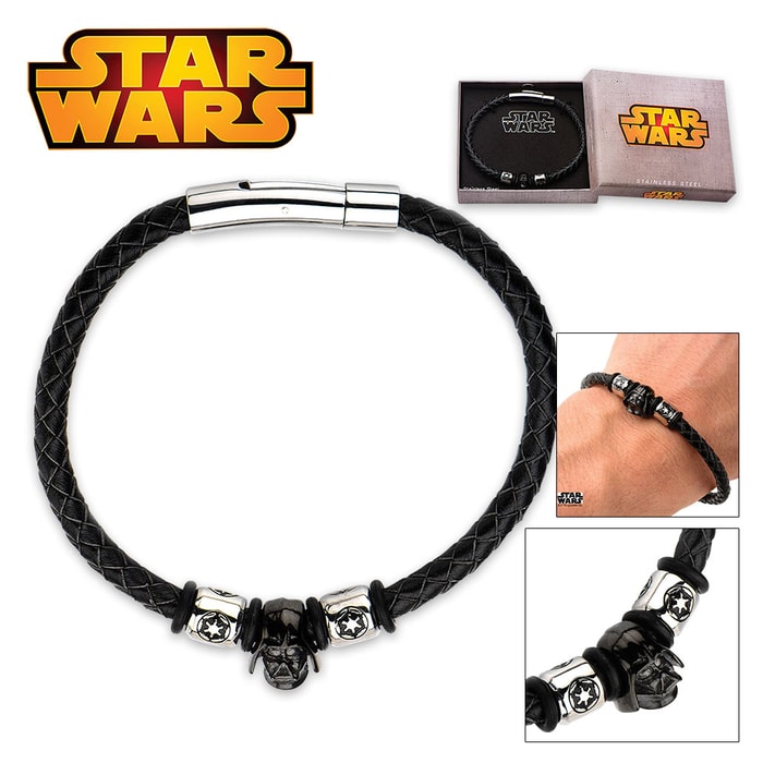 Star Wars Darth Vader Bracelet Black