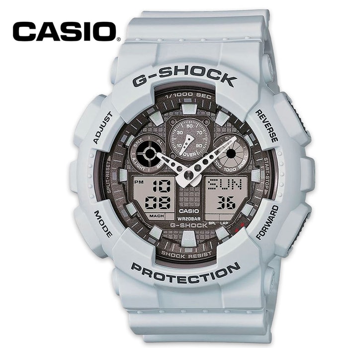 Casio Military Ice Gray XL Watch