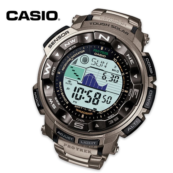 Casio Pro Trek High Performance Wristwatch With Thermometer