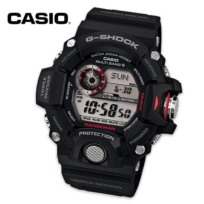 Casio G Shock Rangeman Triple Sensor Tactical Watch