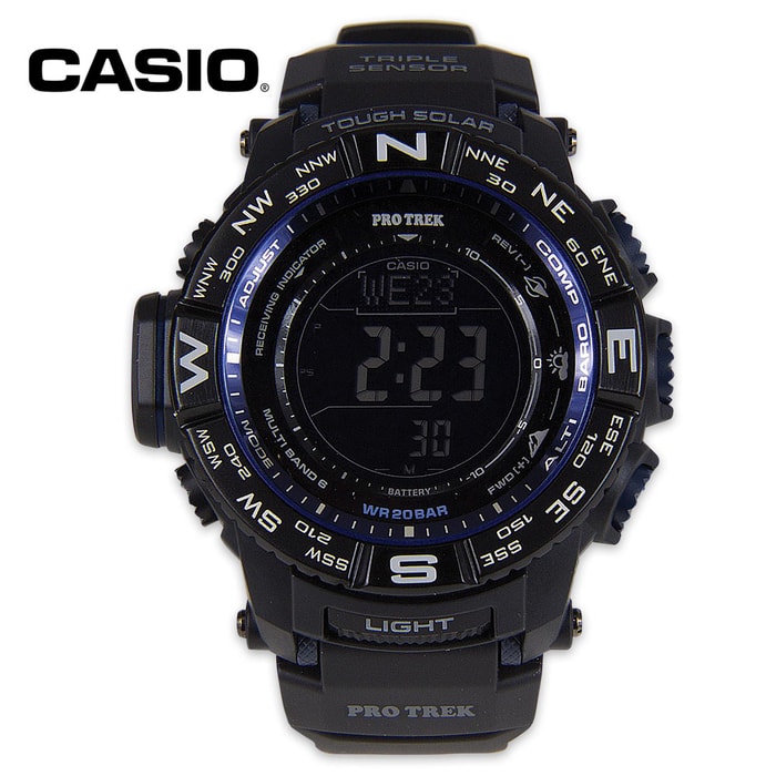 Casio Pro Trek Solar Atomic Sensor Watch
