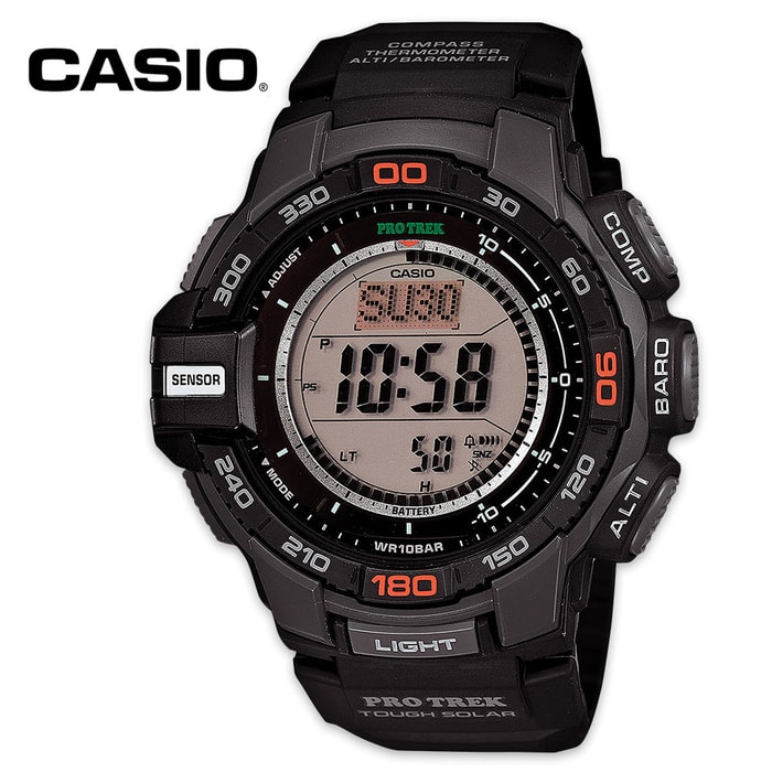 Casio Pro Trek Solar Triple Sensor Watch