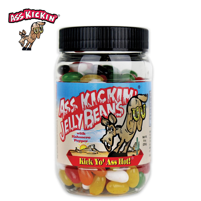 Ass Kickin Jelly Beans - Loaded With Habanero Peppers