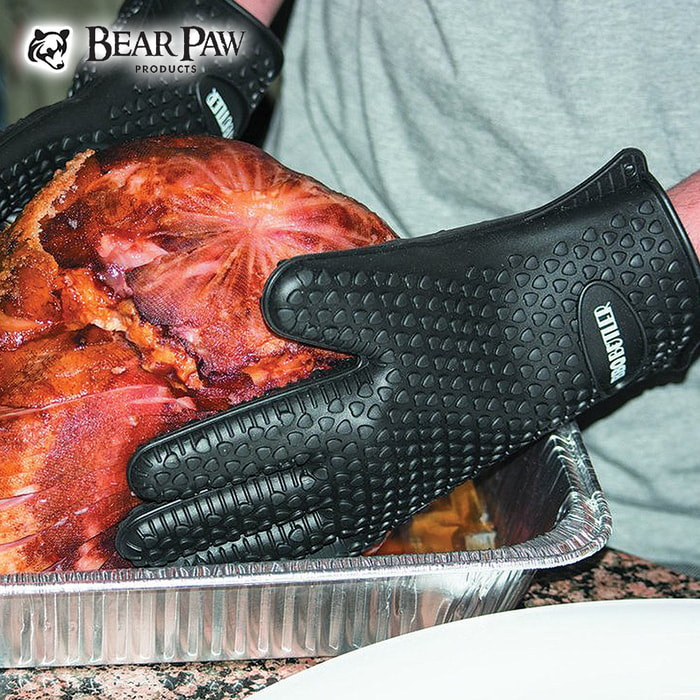BBQ Butler Silicone Gloves - Heat Resistant to 425 Degrees