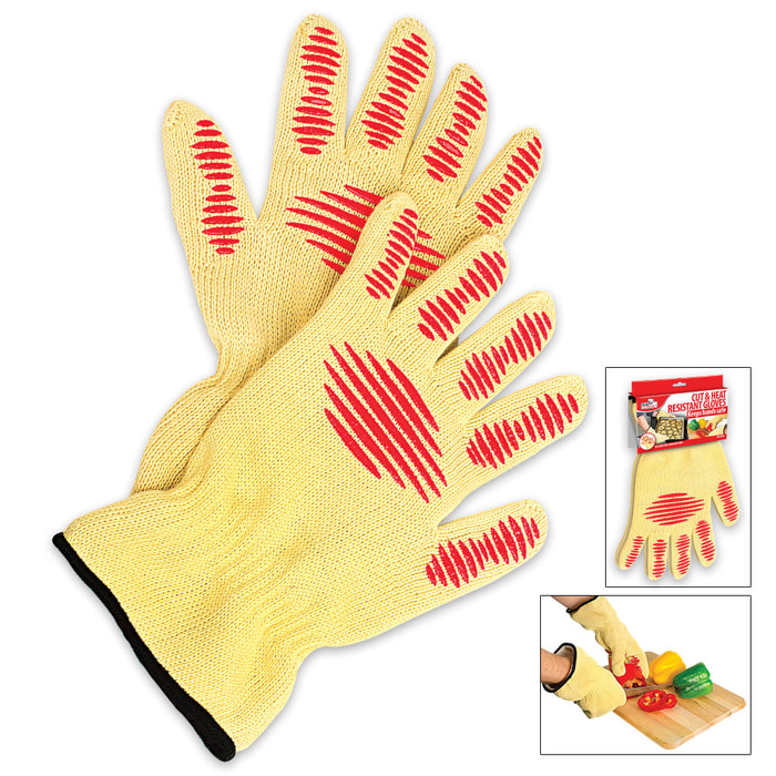 Cut and Heat Resistant Aerospace Gloves