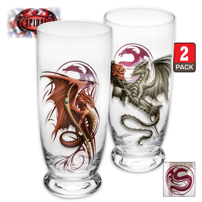 Wyvern Water Glasses - Set Of Two