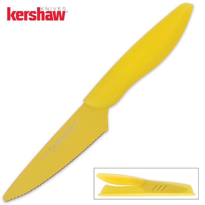 Kershaw Pure Komachi 2 Yellow Citrus Knife