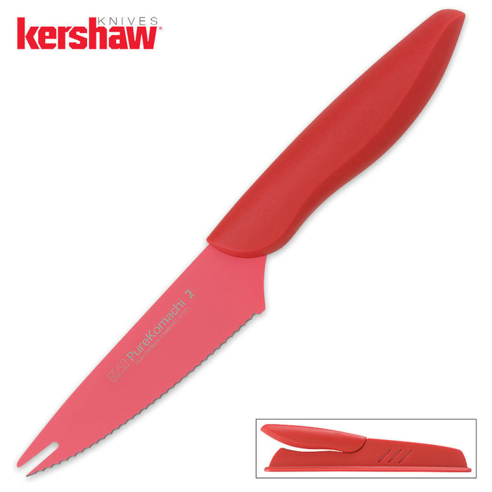 Kershaw Red Pure Komachi 2 Tomato/Cheese Knife