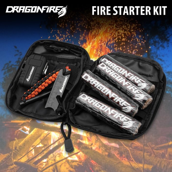 Full image of the Dragonfire Fire Starter Kit.