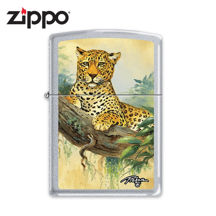 Zippo Leopard Lighter