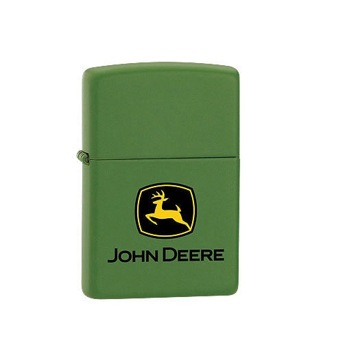 Zippo John Deere Green Matte Lighter