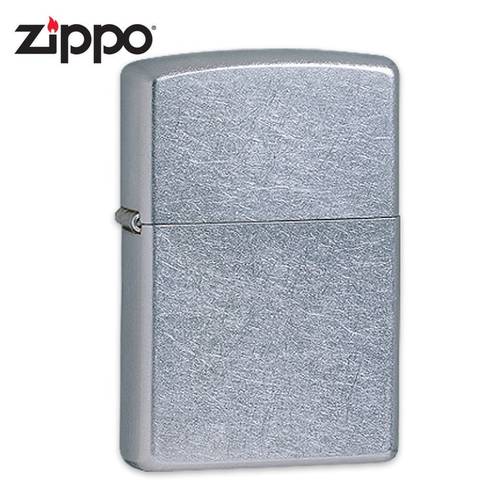 Zippo Street Chrome Lighter
