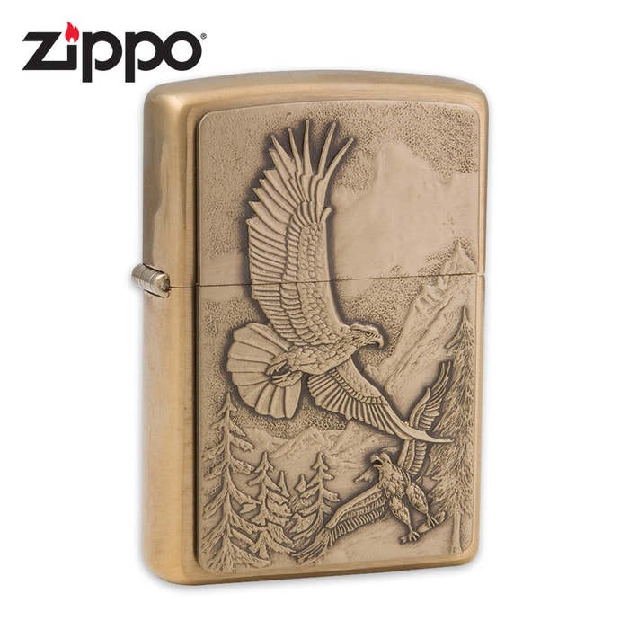 Zippo Where Eagles Dare Emblem Lighter