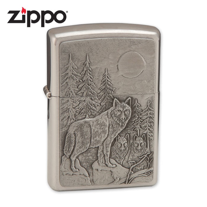Zippo Timber Wolves Lighter