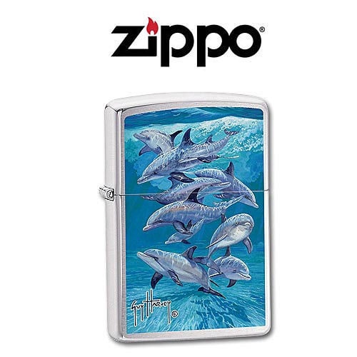 Zippo Guy Harvey Bottle Nose Dolphin Lighter