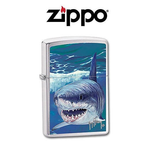 Zippo Guy Harvey Shark Lighter