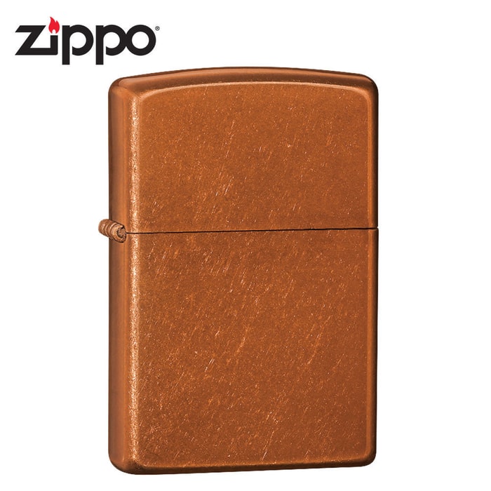 Zippo Toffee Brushed Bronze Windproof Lighter