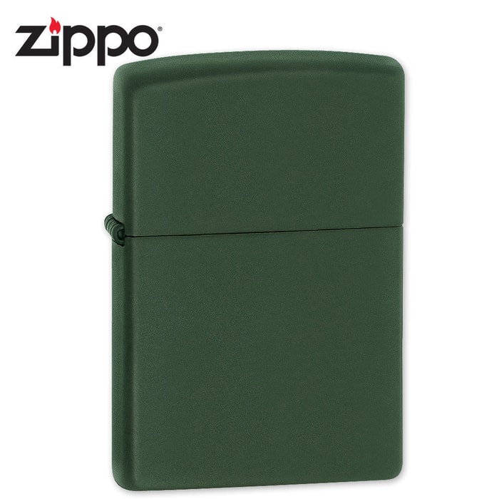 Zippo Green Matte Lighter
