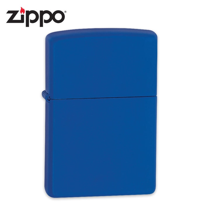 Zippo Royal Blue Matte Windproof Lighter