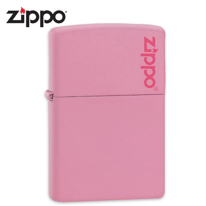 Zippo Pink Matte Lighter