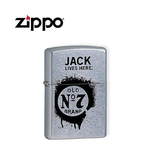 Zippo 24536 Chrome Jack Daniels Lighter