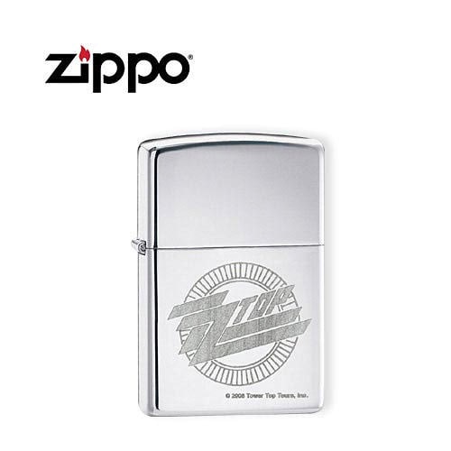 Zippo 24560 Polish Chrome ZZ Top Lighter