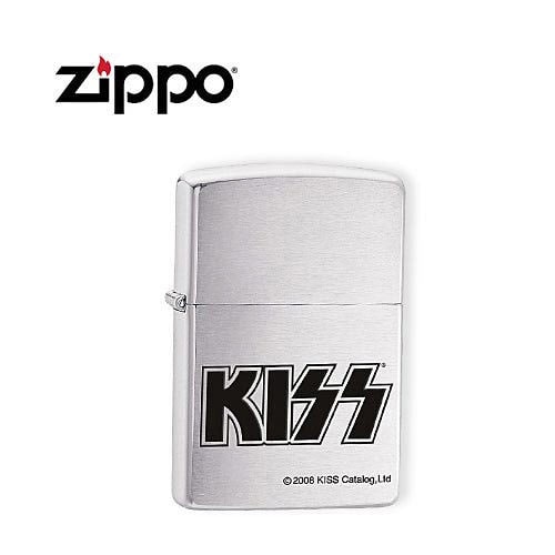 Zippo 24565 Brushed Chrome KISS Lighter