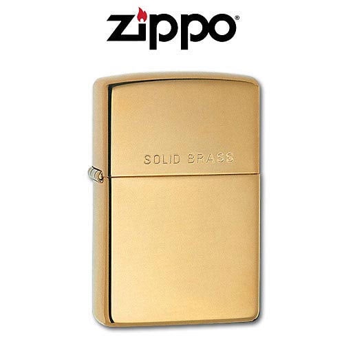 Zippo Polished Brass Lighter
