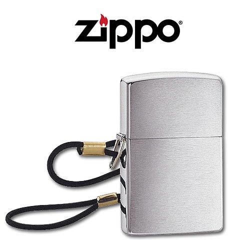 Zippo Lighter with Lanyard