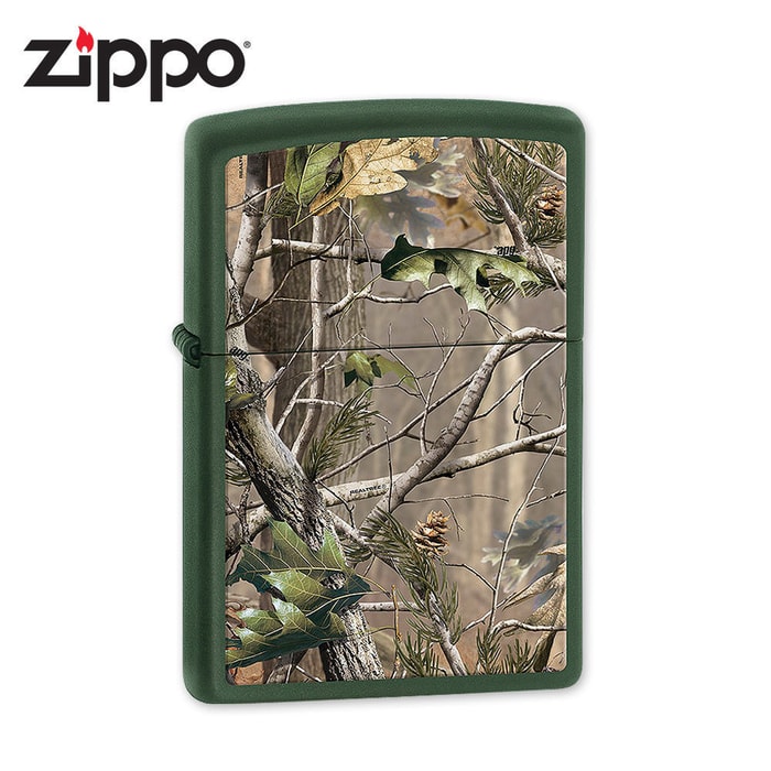 Zippo Realtree APG Green Matte Lighter
