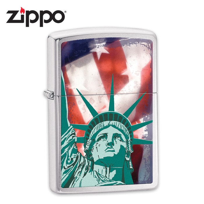 Zippo Lady Liberty Lighter
