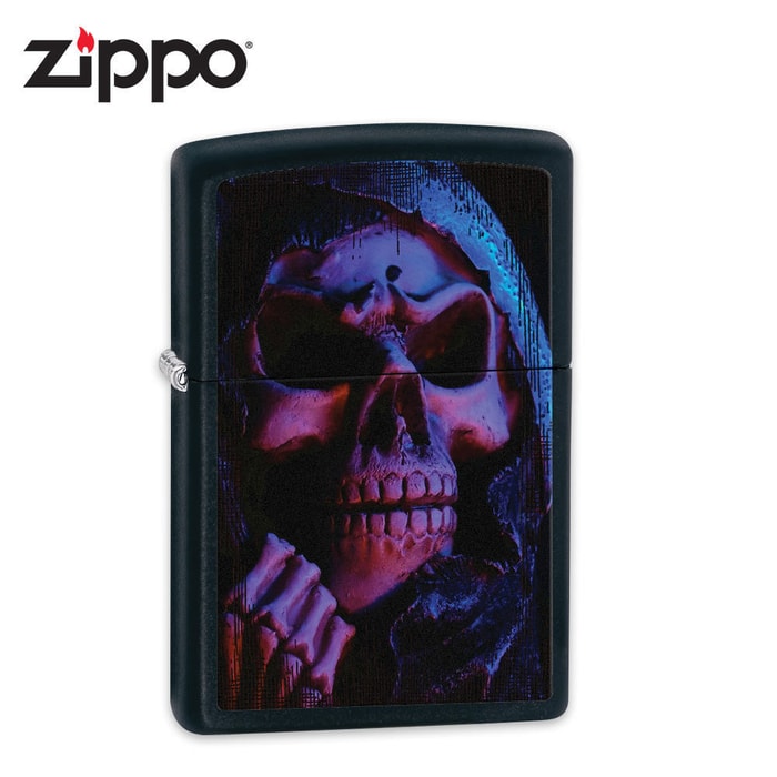 Zippo Reaper Black Matte Lighter