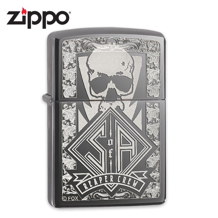 Zippo Black Ice Sons of Anarchy Lighter