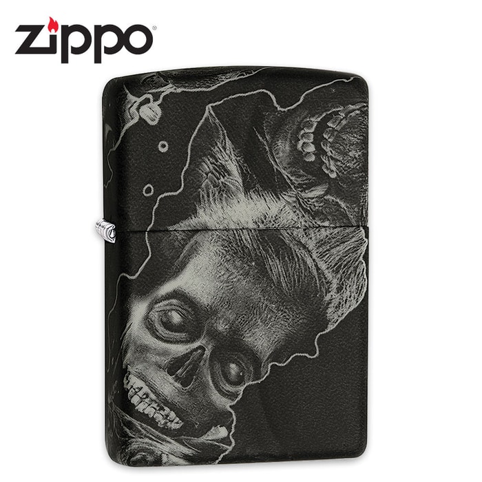 Zippo Zombie Soft Touch Finish Lighter