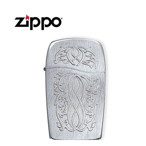 Zippo Blu Entwined Vertical Chrome Lighter