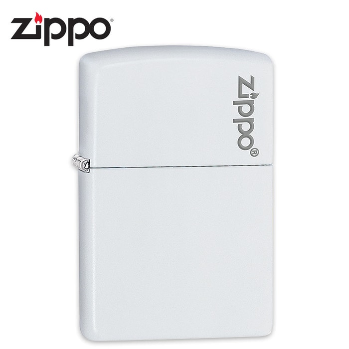 Zippo Classic White Matte Lighter
