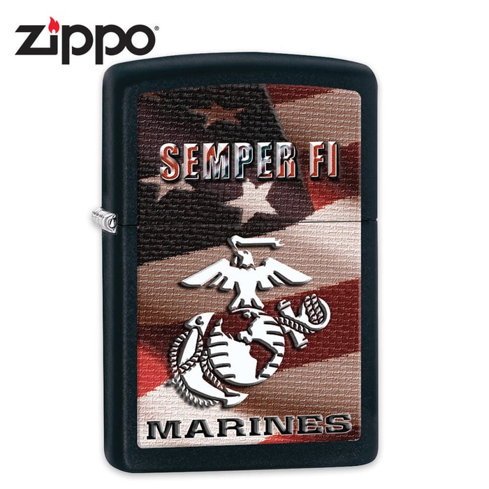 Zippo Semper Fi Marines Lighter