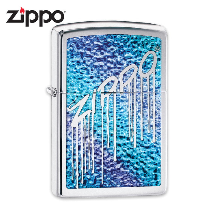 Zippo Fuzion Liquid Logo - Lighter