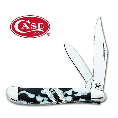Case Exotic Jasper Peanut Folding Knife