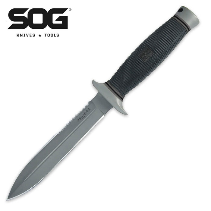 SOG Daggert 2 Bead Blasted Knife