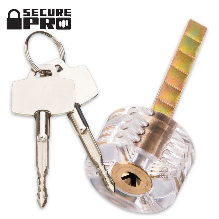 Secure Pro Clear Cruciform / Cross Practice Lock