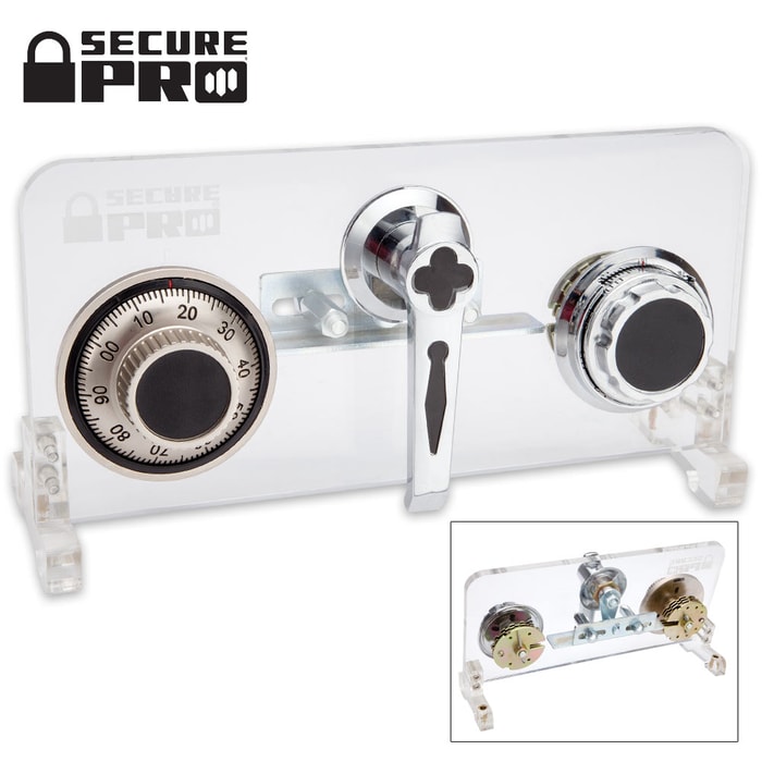 Secure Pro Double Wheel Safecracking/Lockpicking Practice Lock