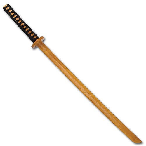 Natural Wood Daito Sword