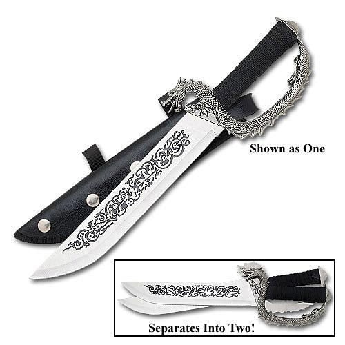 Double Dragon Bowie Knife