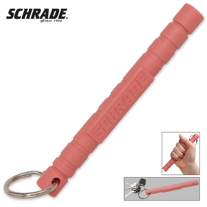 Schrade Self Defense Key Chain Rod Pink
