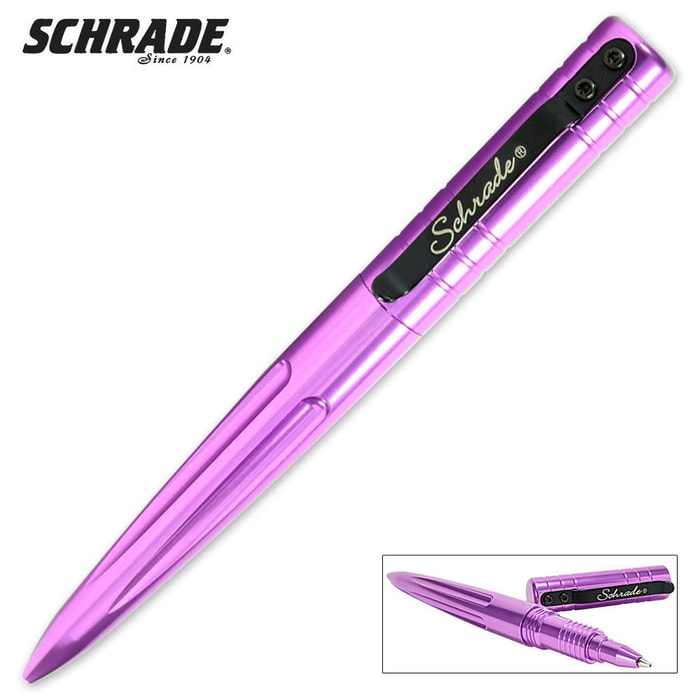 Schrade SCPENP Pink Tactical Pen