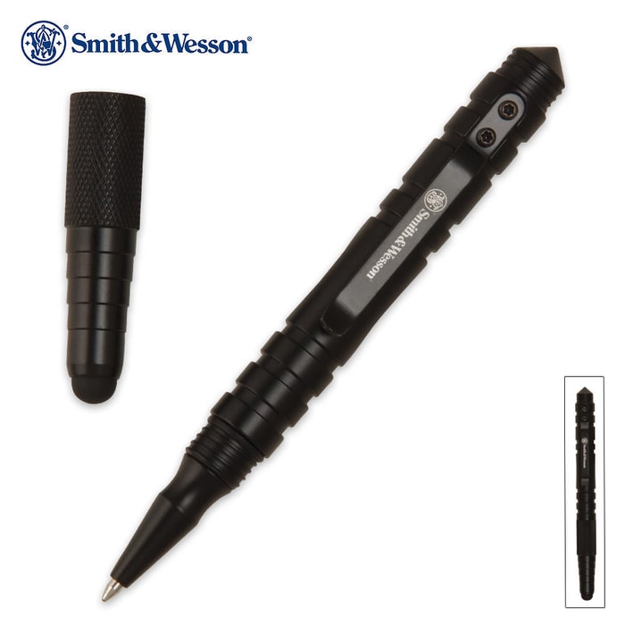 Smith & Wesson Tactical Pen & Stylus Black