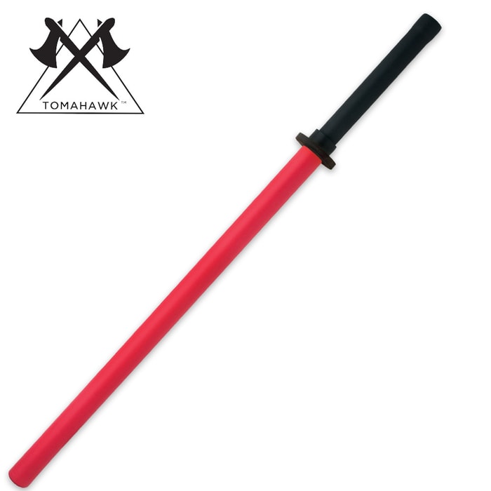 Red Sparring Foam Bokken Sword