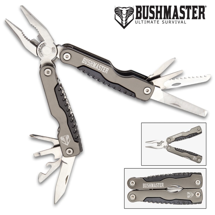 Bushmaster Omnivore Multi-Tool with Heavy Duty Nylon Pouch