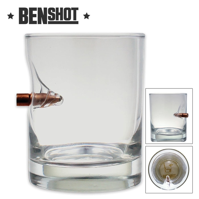 BenShot Rocks Glass